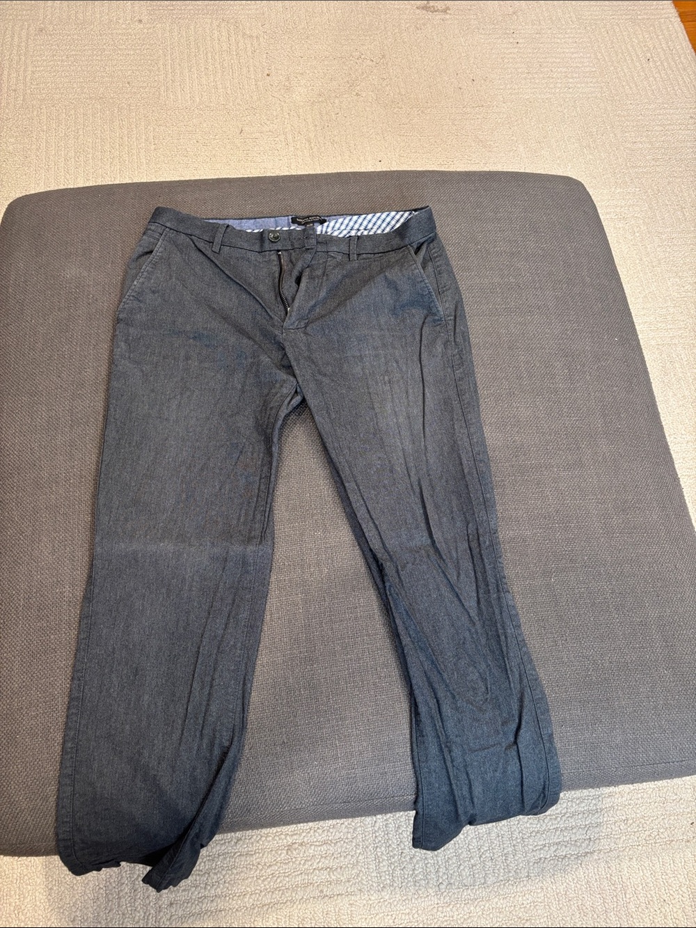 Banana Republic Men's Charcoal Straight Jeans